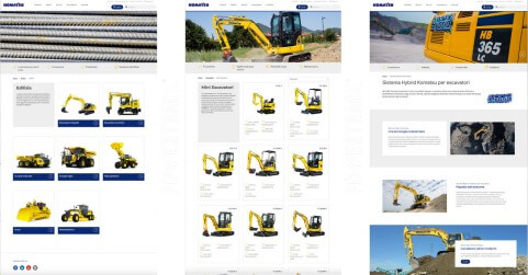 used.komatsu.eu/ : the new Komatsu second hand machineries webshop!