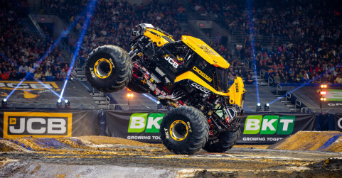 JCB en el mundo de los Monster Trucks: potencia y estilo todoterreno